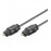 Toslink 0.5m, D = 5.0mm CoreD = 1.1, Standart, черный