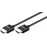 HDMI M / M 1.5m, HS + HEC + ARC D = 4.0mm 4K SuperSlim, HQ, черный