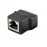 Terminalblock-> RJ45 UTP5e, / F 8pin Push-Down, Standart, черный