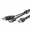 eSATAp-> USB2.0 A M / F, + USBpower, Standart, черный