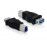 USB3.0 A-> B F / M, адаптер, Standart, черный