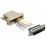 COM / DB25-> RJ45 LAN, M / F Assemble Kit (коммутация), HQ, серый