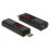USB2.0 microB M / F, LEDindicator верх Voltage + Ampere, HQ, черный