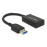 USB-C-> 3.0A F / M 0.15m, (USB3.1Gen1) Active D = 5.0mm, HQ, черный