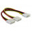 MoleX 1x2 M / F Splitter, 0.11m прямой 4p, HQ