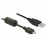 USB2.0 A-> microB M / M 1.0m, AWG24 + 28 + Ferrite, HQ, черный