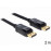 DisplayPort M / M 2.0m, + Lock Mechanism v1.2 4K Gold Cu, HQ, черный