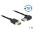 USB2.0 A M / M 1.0m, AWG28 90ё EASY 2xShielded Cu, HQ, черный