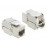 FreeEnd-> RJ45 STP6a, Keystone module LSA (ToolFree), Standart, серый