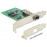 PCIe-> SFP-slot, 1xGigaLAN + LowProfile, Standart