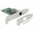 PCIe-> RJ45 GigaLAN, x1 + LowProfile Broadcom, HQ