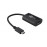 USB-C-> DisplayPort M / F, (USB3.1) 0.20m 3840x2160 Gold, HQ, черный