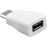 USB-C-> 2.0microB M / F, (USB2.0) адаптер, HQ, белый