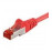 RJ45 SFTP6 5.0m, patch AWG27 2xS D = 5.9mm Gold, HQ, красный