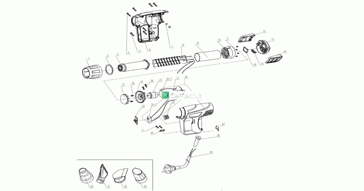 Фен интерскол схема электрическая